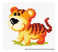 Magic Needle Kreuzstichset "Tigerjunges", Zählmuster