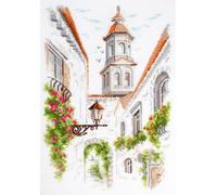 Magic Needle Zweigart Edition Kreuzstich Stickpackung Alte Straße Zählmuster