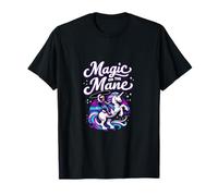 Magic on The Mane Einhorn Wrangler-Grafik T-Shirt