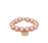 Magic Pearl Perlenarmband Champagner Rose Gold - Groß