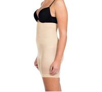 Shapingpants MAGIC BODYFASHION "Comfort Shaper", Damen, Gr. S, braun (latte), Obermaterial: 89% Polyamid, 11% Elasthan, unifarben, körpernah, Unterhosen, spezielle Zone zur Straffung des Pos (48838200