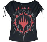 Magic: The Gathering Planeswalker Top schwarz in S