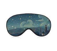 Magical Nights Augenmaske, Seitenschlafmaske, leichte Augenbinde, Schlafmaske, Nasenpolster und Gummiband für Kinder, Frauen und Männer