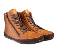 Magical Shoes Barfußschuhe Damen & Herren, Minimal Boots, minimalistische Halbstiefe für Winter, Winterschuhe aus Leder, gefütterte Lederschuhe, Stiefel, Gr. 41, Alaskan Buffalo Caramel