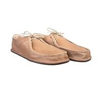 Magical Shoes Mokassins Barfußschuhe Damen, Minimalschuhe aus Leder, ultraleichte minimalistische Halbschuhe beige, Minimalist Footwear, Barefoot Shoes, Beige, Gr. 40, Cameron