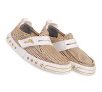 Magical Shoes weiche Barfußschuhe für Mädchen & Jungs, Minimalschuhe Kinder, rutschfeste Schuhe, Kinderschuhe weich flexibel, Barefoot Shoes Kids, Gr. 25, Beige, Alex