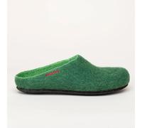 Magicfelt AN 709 Filzpantoffel | Damen Filz-Hausschuh | Farbe dark green | Pantoffel in Größe 37 dark green 37