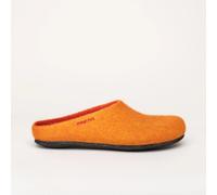 Magicfelt AN 709 Filzpantoffel | Damen Filz-Hausschuh | Farbe orange | Pantoffel in Größe 42 orange 42
