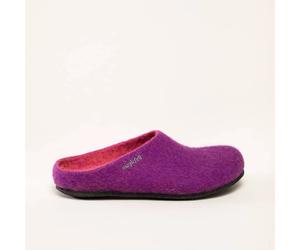 Magicfelt AN 709 Filzpantoffel | Damen Filz-Hausschuh | Farbe purple | Pantoffel in Größe 31 purple 31