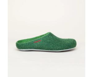 Magicfelt AP 701 | Damen Filz-Hausschuh | Farbe dark green | Pantoffel in Größe 36 dark green 36
