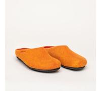 Gottstein Magicfelt 709 Damen Wollfilz-Pantoffel Orange, Gr. 39