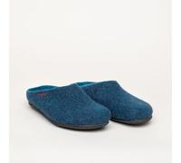 Magicfelt Hausschuhe 709 für Damen & Herren - aus 100% Merino-Wolle Dark Petrol, 35