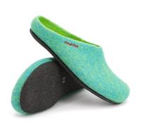 Magicfelt Filz-Hausschuh 709 aus 100% Merino-Wolle | Pantoffel für Damen & Herren mit anatomisch geformter Filz-Latex-Sohle - Made in Tirol