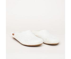 Magicfelt Filz-Hausschuh 713 aus 100% seltenen Wollen | Pantoffel für Damen & Herren mit hochwertiger Rinds-Sohle - Made in Tirol Moorschnucke 37