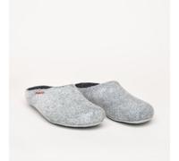 Magicfelt Filz-Hausschuh AP 701 aus reiner Merino-Wolle | Pantoffeln für Damen & Herren Light Grey, 42