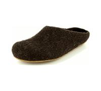 Gottstein Österreich-Marke Magicfelt Wollfilz-Pantoffel Unisex - 713 41 Braun(dunkelbraun)