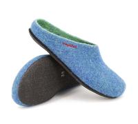 Magicfelt Hausschuhe 709 für Damen & Herren - aus 100% Merino-Wolle Lagoon, 40