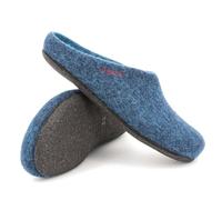 Magicfelt Hausschuhe 709 100% Wolle dunkelblau Größe 37
