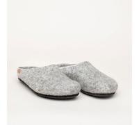 Magicfelt Gottstein naturbelassene ungefärbte Filzpantoffeln Hausschuhe Gotlandschaf ( Hellgrau) 38