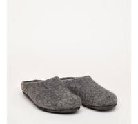 Magicfelt Gottstein naturbelassene ungefärbte Filzpantoffeln Hausschuhe Tiroler Steinschaf (Grau 39