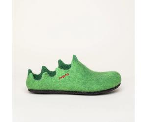 Magicfelt VE 721 | Damen Filz-Hausschuh | Farbe green | Pantoffel in Größe 42 green 42