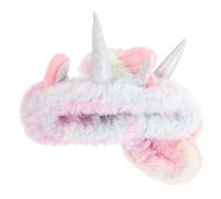 MAGICLULU 2 Stück pack Einhorn Haarbänder Damen Stirnbänder aus Stoff Leicht und Rutschfest für Spa und Partys Modisch und Praktisch