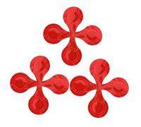 MAGICLULU 6 Stück Reflektierende Magnet warnclips Langlebige PVC Reflektoren Rucksack Kleidung Hunde Geschirr Erhöhte Sichtbarkeit bei Nacht Vielseitig Einsetzbar Leichte Sicherheitsclips