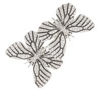MAGICLULU Schmetterlings Strass Schuhclips aus Legierung 1 Paar Wiederverwendbare Schuhdekoration für Damen Vielseitig Einsetzbar bei Geburtstagen und Abendveranstaltungen