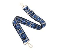 MAGICLULU Verstellbarer Taschengurt Ethno Stil Breiter Bestickter Canvas Schulterriemen Ersatzriemen Für Handtasche Crossbody Bag Zubehör Anpassbar Flexibel