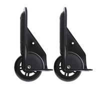 MagiDeal 1 Paar Ersatz Räder Reparatur Ersatzrollen für Trolley Reisekoffer Stoffkoffer