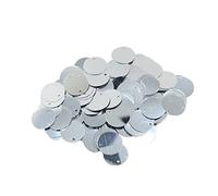 MagiDeal DIY Glänzend Runde Lose Pailletten Paillettes, 130 Stück Pailletten Mit Loch Flache Runde Pailletten für DIY Nähen,Handwerk, Hochzeits Dekoration, Stickereien, Applikationen, 16x16 mm