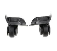 MagiDeal EIN Paar Gepäck-Koffer Ersatz Wheels Rad runde Räder Koffer Räder Set für Trolley Reisekoffer - Groß