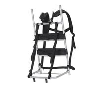 MagiDeal Schwerer Tragerucksack-Rahmen Gefalteter Taschenrahmen Tragen mit verstellbaren Riemen Aluminium-Nylon-Rucksack für Outdoor-Aktivitäten, m