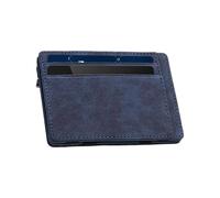 Magisches Portemonnaieaus Leder - 10,5 x 7,5 cm schmales Portemonnaie, PU