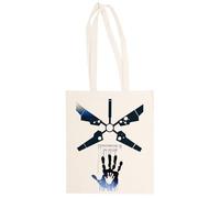 MAGITONE Death Stranding Band Unisex-Einkaufstasche Beige Wiederverwendbar Unisex Totebag Beige Shopping Sack Reusable
