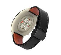 Magnetisch Lederarmband für Polar Unite/Polar Pacer Armband, Elegante Leder Armbänder für Herren Damen Verstellbarer Ersatzarmband Kompatibel mit Polar Unite/Pacer Uhrenarmband