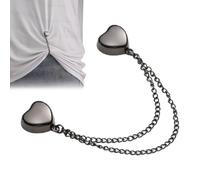 Magnetische Kleiderklammern, Clips für Bekleidungszubehör, Magnetverschlüsse für Kleidung, leichte Kleiderklammern, praktische Clips für Oberteile, herzförmige Reißverschlüsse, Cli