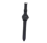 Magnetische Levitation Watch Cool Design Unisex Floating Ball Dial Quartz Uhre hohe Genauigkeit 30m wasserdicht für Männer Frauen Casual Wear Copper Hülle Silikonband (Schwarze Muschelblau Skalen)