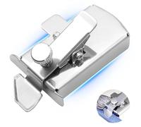 Magnetische Nahtführung,Magnetic Seam Guide,Anti-Curl-Magnetmessgerät für Nähmaschine,Nähmaschinen-Beratungstools,Nähzubehör Für Nähmaschine,Geeignet für Normale Haushaltsnähmaschinen