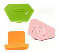 Magnetische Nahtführung Magnetischer Nahtführer Magnetic Seam Guide Saumhilfe Nahtführung Magnet Nahtführung Silikon-Magnet Abnehmbar Multifunktionspolygon Nähmaschinen Zubehör (Grün/Rosa/Orange)