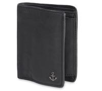 Harbour 2nd Magnus Geldbörse RFID Schutz Leder 9.5 cm schwarz