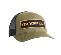 Magpul Unisex Trucker Hat Snapback Baseball Cap, One Size Fits Most Baseballkappe, Wordmark Patch Olive, Einheitsgröße