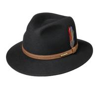 Mahomes Traveller Wollfilzhut by Stetson schwarz M (56-57 cm)