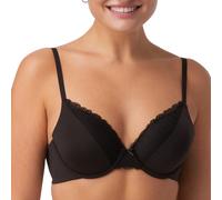 Maidenform Damen Bequemer weicher Bgel-BH mit vollstndiger Abdeckung 09404 T-Shirt-BH Schwarz 38B US