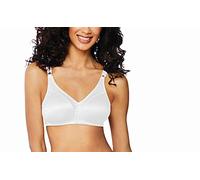 Maidenform Damen bh Bali - Double Support Wirefree Bra, Weiß (Blanc 100), 34D