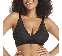 Maidenform Damen Casual Comfort-Convertible Bralette, Black, 80B