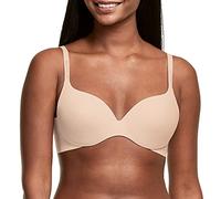 Maidenform Damen Comfort Devotion Full Coverage Underwire Bra BH mit voller Abdeckung, Undurchsichtige, Almond, 34D