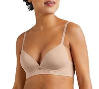 Maidenform Damen Comfort Devotion One Fabulous Fit Wireless BH, Almond, 80B