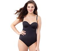 Maidenform Damen Convertible Shaper with Built-in Bra & Anti-Static Shapewear Dms108 Body, figurformend, schwarz, 80B