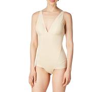 Maidenform Damen Bodysuit-Cover Your Bases Sculpting Jumpsuit, Nude 1/ Transparent, XL